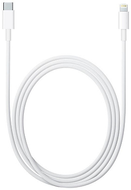 Apple USB-C to Lightning Cable 1м (белый)